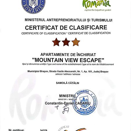 브라쇼브 Mountain View Escape 아파트 외부 사진
